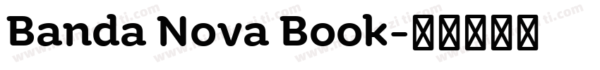 Banda Nova Book字体转换